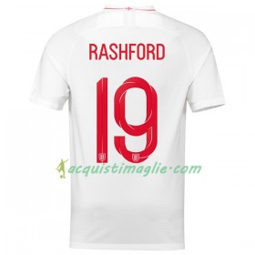 Divisa di Calcio Inghilterra Rashford 19 Prima Mondiali 2018
